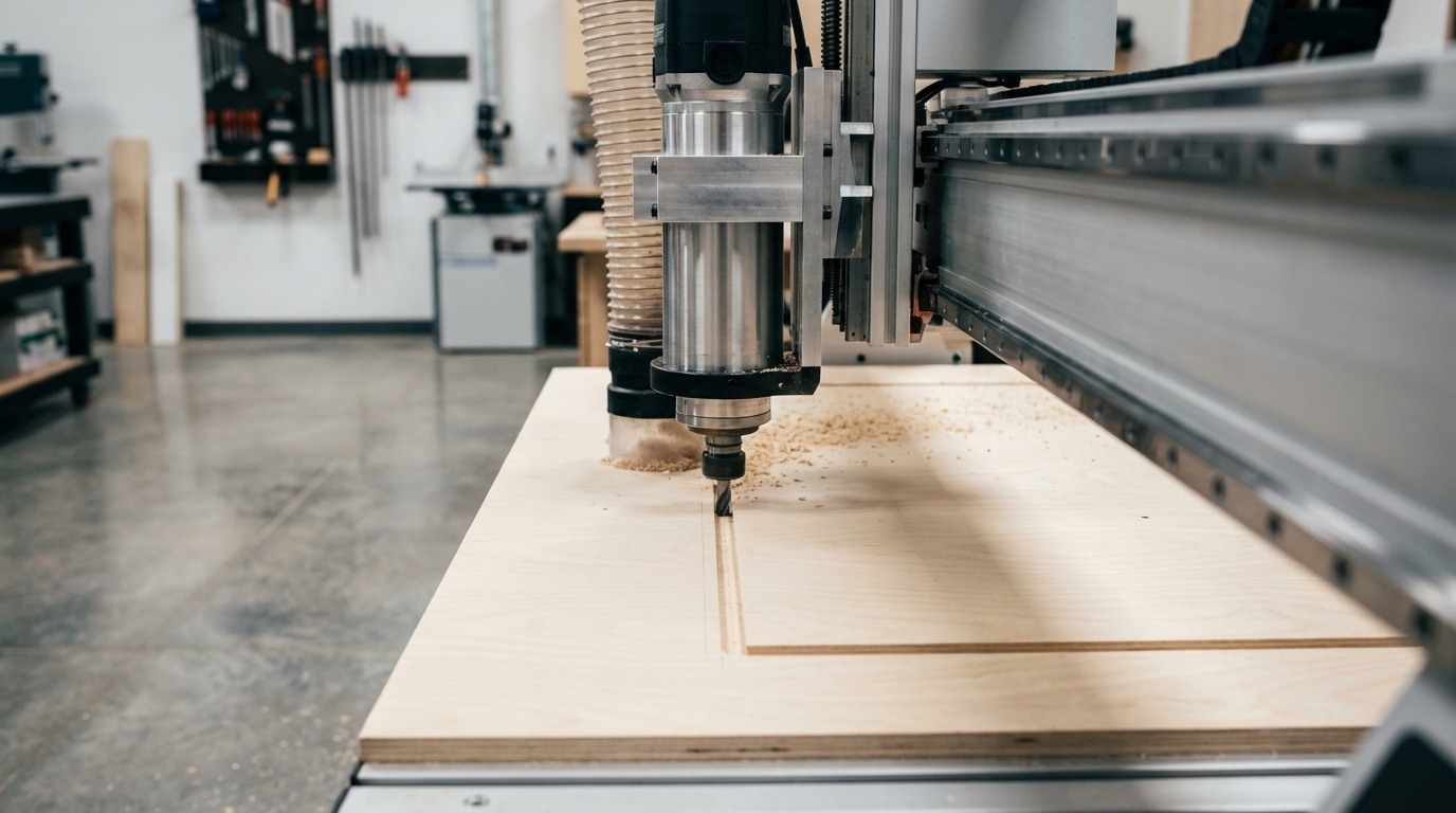 Best CNC Router Size for Small Cabinet Shops: 4×4 vs 4×8